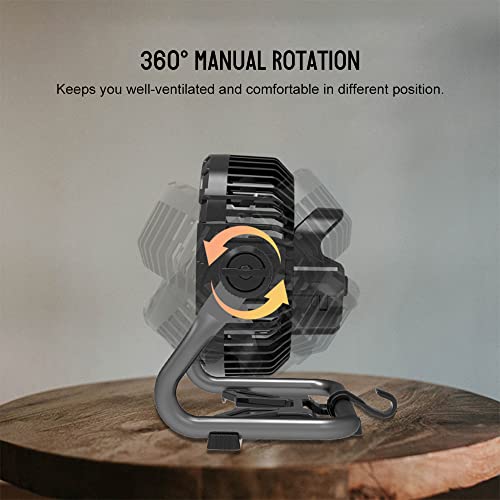 FAJIA ポータブルファンランタン 2in1キャンプファンランタンハンギングテントファンランタンキャンプフィッシング用テントファン 価格