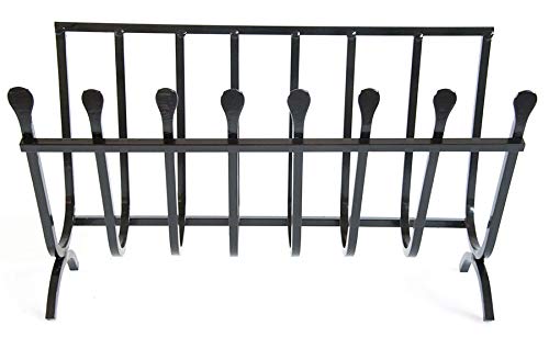 Berceau porte-bûches compact Cruccolini CU73 fini le bois humide au sol