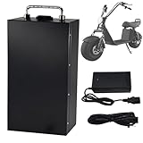 60V 15Ah Ebike Battery 60V Motorcycle Lithium Battery Lithium-ion Batteries with BMS & Charger for 100W-1000W Fat Tire Electric Scooter, Bicycle, Motorcycle