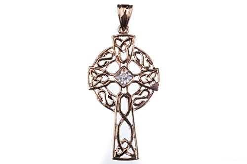 Croix celtique pendentif bronze talisman celtisme symbole mythologie
