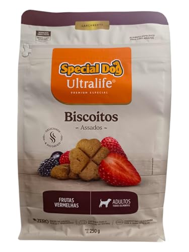 Special Dog Ultralife - Biscoito Frutas Vermelhas Cães Adultos 250g