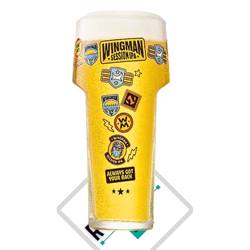 Brewdog Wingman IPA Session Pint Glass X1 20oz Roxley Man Cave Lager Beer Lager
