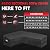 Zettum Outdoor L-Shaped Sectional Cover - 600D Patio Sectional Sofa Cover, Waterproof Patio Furniture Covers for 6-Seater Outdoor Sectional Sofa and Couch, Left Facing, 85x110 Inch Wide