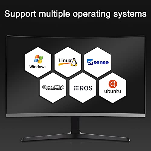 Image of 2.5GbE Linux Firewall Micro Appliance Celeron N5105 4xIntel I226 Nic Firewall Router PC 8GB DDR4 128GB M.2 NVMe SSD AES-NI