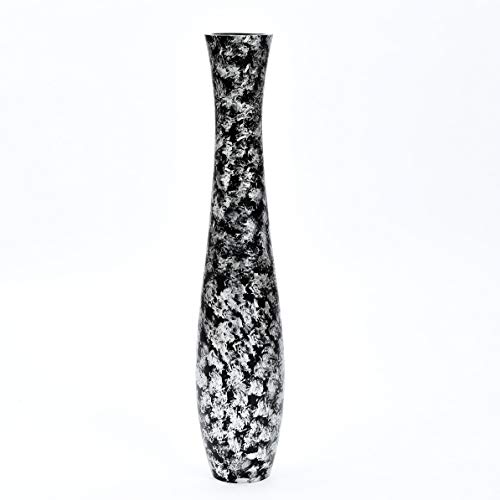 Image of Leewadee Large Floor Vase 34 inches Mango Wood for Pampas Grass, Dried Flowers