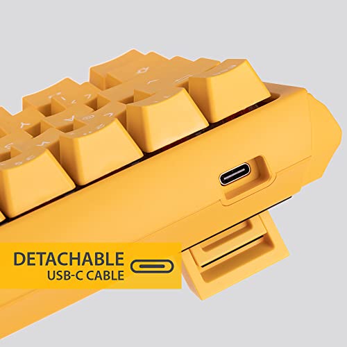 Ducky One 3 SF Yellow clavier Jouer USB Allemand Jaune Neuf - vue 7