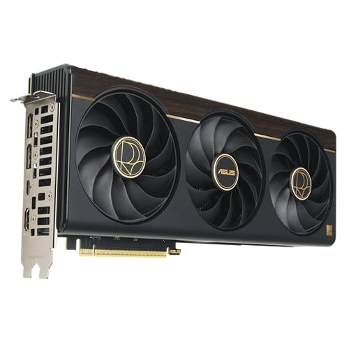Image of ASUS ProArt GeForce RTX 5080 16GB OC Edition GDDR7 Content Creation Graphics Card (NVIDIA Blackwell, DLSS 4, Gaming, 2.5-Slot, PCIe 5.0, 1x USB-C, 1x HDMI 2.1b, 2x DisplayPort 2.1b, PROART-RTX5080