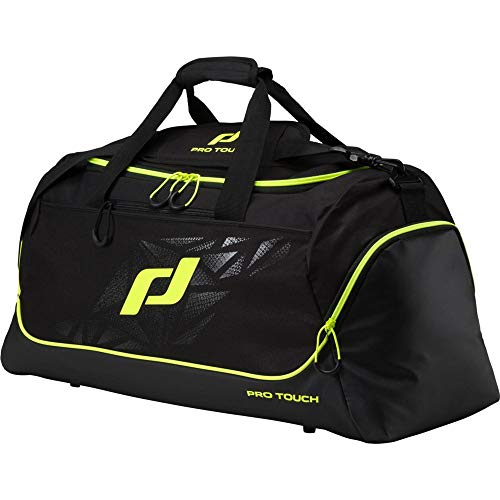 Bolso bandolera negro y amarillo Pro Touch Teambag Force talla M