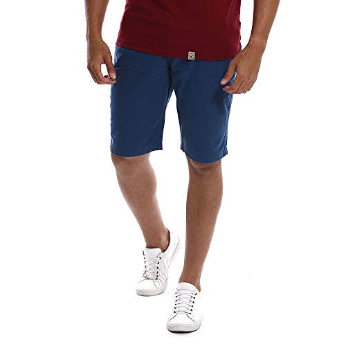 Kit com 5 Bermudas Masculinas Sarja Brim Coloridas Baratas Tamanho:40