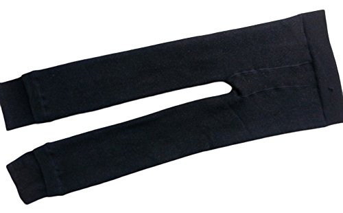 X&F Little Girls' Solid Warm Fleece Lined Tights Winter Convertible Leggings4