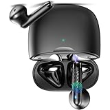 ワイヤレスイヤホン bluetoothイヤホン【2025年アップグレード版】AIスマート ENC通話ノイズキャンセリング 最新Bluetooth5.4 ブルートゥースイヤホン 全音域HI-FI音質 低遅延 接続瞬時 Type-C 急速充電 片耳/両耳 WEB会議/運動/ゲーム/テレワーク/通学/通勤/スポーツ/音楽用 iPhone/Android対応