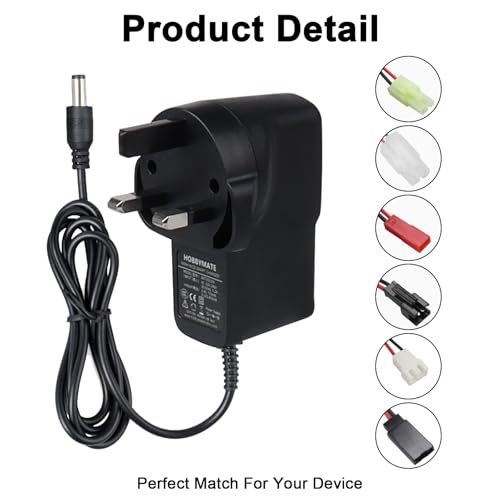 Cargador inteligente NiMH para coche RC que evita la sobrecarga de baterías 2-10S 3