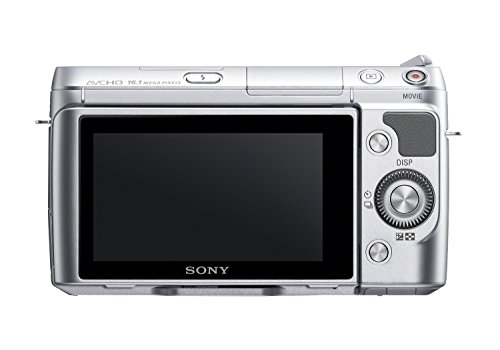 Image of Sony NEX-F3K /S 16.1 MP Compact System Camera with 18-55mm Lens (Silver)