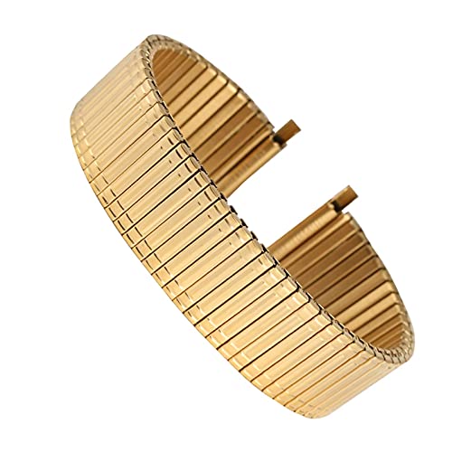 Bracelet montre acier inoxydable élastique sans boucle pratique de 20mm et 22mm