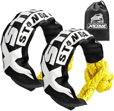 XSTRAP STANDARD Upgrated Synthetic Soft Shackle 1/2 Inch x 22 Inc...