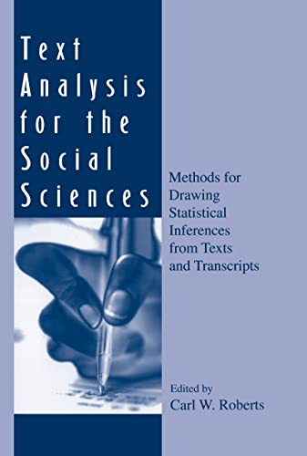 Text Analysis for the Social Sciences: Methods for Drawing Statistical Inferences from Texts and Transcripts (Communication) view 2