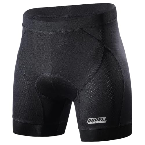 Souke Sports Men's Cycling Underwear Shorts 4D...