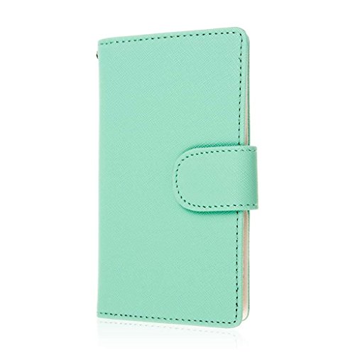 MPERO Flex Flip Wallet Case for Sharp Aquos Crystal 306SH - Mint