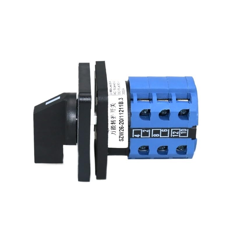 SZW26/LW26-20 Ui 660V 20A 1-2-3-4-5 3 Phase 12 Terminals 5 Positio