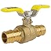 3/4 PEX LF Ball Valve with SS Wing