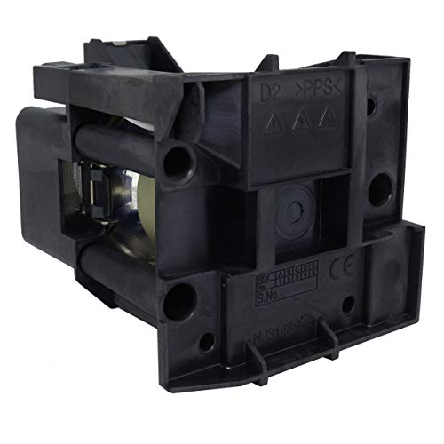 Lámpara y carcasa original Jaspertronics para proyector Maxell MC-WX8751W miniatura 5