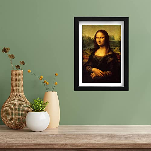 Mona Lisa Leonardo Da Vinci impression archival mat très grand format - 5