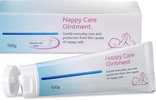 Nappy Rash Ointment 100g – Protects Gently Skin Damaged by Nappy (Diaper) Rash