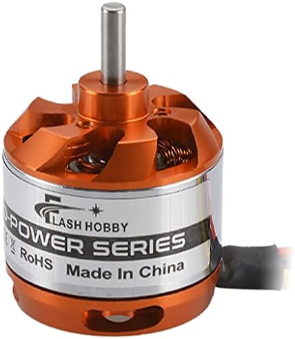 FLASH HOBBY D2826 2200KV Brushless Motor for RC Models FPV Multirotor Quadcopter (D2826, 2200KV)