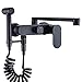 Baterie Kuchenne Z Wyciąganym Sprayem Czarne Baterie Zlewozmywakowe Do Kuchni Bateria Z Obrotową Wylewką 360 Do Zlewu Jednouchwytowa Bateria Kuchenna Tap-Single Mode_30Cm (Single Mode 30Cm)