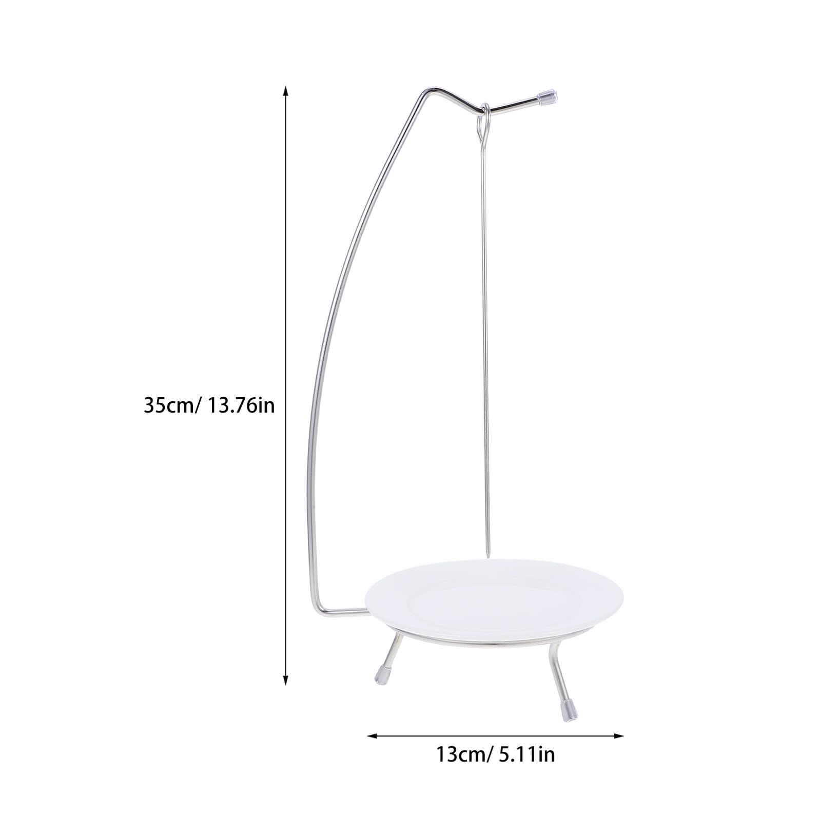 Spiedini per Barbecue in Acciaio Resistente con Supporto Alte Temperature per Carne e Verdure Accessori Riutilizzabili per Grigliate all Aperto Picnic e Ristorante