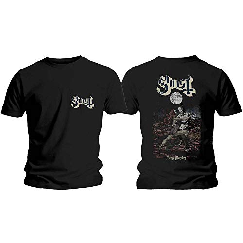 Image of Ghost Dance Macabre Cover & Logo Official Tee T-Shirt Mens Unisex (Large) Black