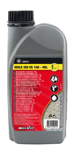 Mecafer 122014 Huile compresseur + Outils pneumatiques 1 L