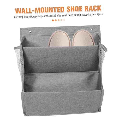 Étagère à chaussures murale compacte contre le désordre en voyage - 5