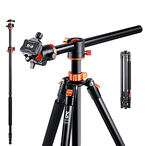 DOYING K F CONCEPT SA254T1 2.39M/94.1polegadas Tripé de fotografia profissional Monopé Câmera Horizo