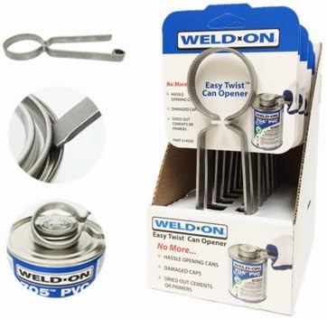 Weld-On 14550 Easy Twist Can Opener - Quantity 8