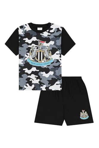 Newcastle United Boys Football Club Camouflage Short Pyjama Set (6-7 Years)