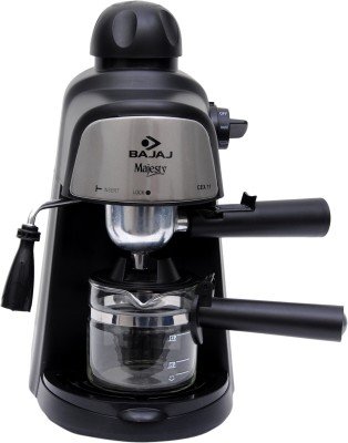 Image of Bajaj Majesty CEX11 0.24-Litre Steam and Espresso Coffee Maker (Black)