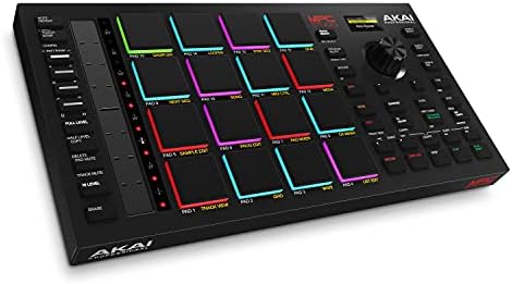 Akai Professional MPC Studio MIDI Controller Beat Maker with 16 Velocity Sensitive RGB Pads, Full MPC 2 Software, assignable Touch Strip & LCD Display, BLACK, (MPCSTUDIO2)