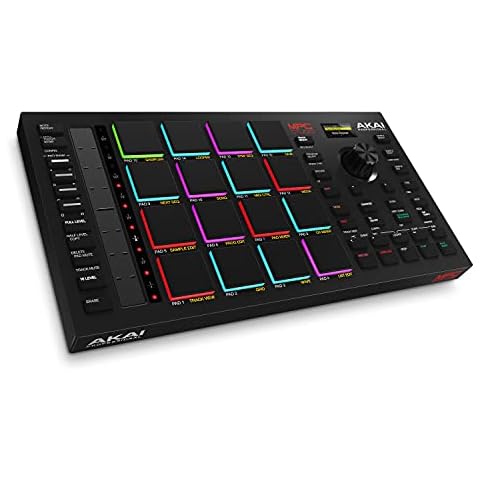Akai Professional MPC Studio - MIDI Controller Beat Maker with 16 velocity sensitive RGB pads, MPC Software, assignable touch strip & LCD display Cover