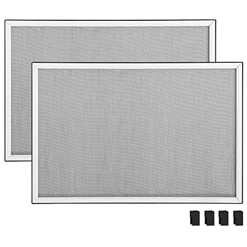 Moustiquaire extensible fenêtre blanche sans perçage 75cm - 6