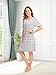 CONOMAX 3 Pack Sleepshirts Women's Nightshirt Soft Nightgowns for Women Short Sleeve dress Sleepwear(S-3X)