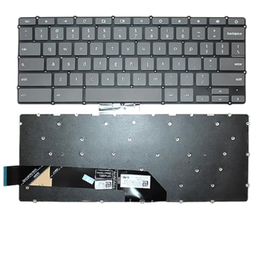 Teclado portátil Lenovo Ideapad Flex 3 CB-11IGL05 repuesto americano negro