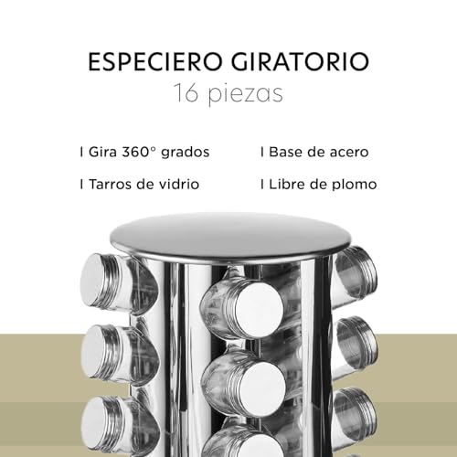 Consejos y comparativas para Comprar Especieros giratorios los 10 mejores. 21 Imagen adicional