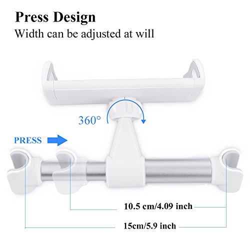 JCLIVETEK Supporto tablet auto Sedile Posteriore