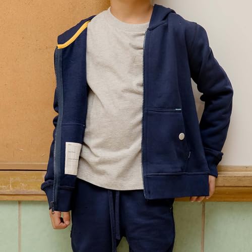 Image of Mightly Fleece Zip Hoodie | Boys & Girls' Organic Cotton Hooded Sweatshirts w /Pockets, Fair Trade Certified for Toddler&Kids