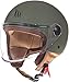 Produktbild MT Street Jet-Helm · Motorrad-Helm Roller-Helm Scooter-Helm Bobber Mofa-Helm Chopper Retro Cruiser Vintage Pilot Biker ECE 22.05 (Matt Grün, S)
