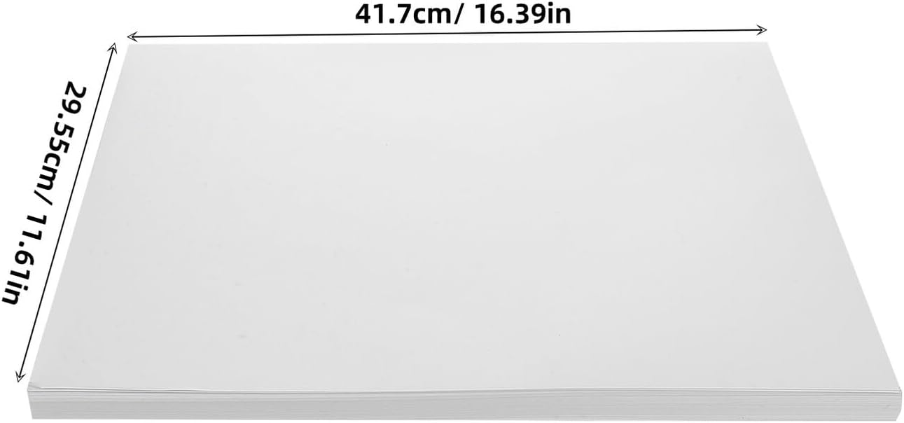 HAPINARY 100 Sheets Marker Sketch Pad Sketching Craft Paper for Artists and Designers A3 Size Blank Drawing Paper for Painting, Doodles, and Architectural Drafting