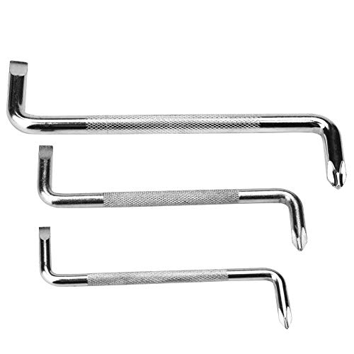 Fictory Set di 3 cacciaviti offset a doppia testa ad angolo retto, a forma di Z, strumento versatile per spazi ristretti, kit di cacciaviti multiuso a prezzi accessibili