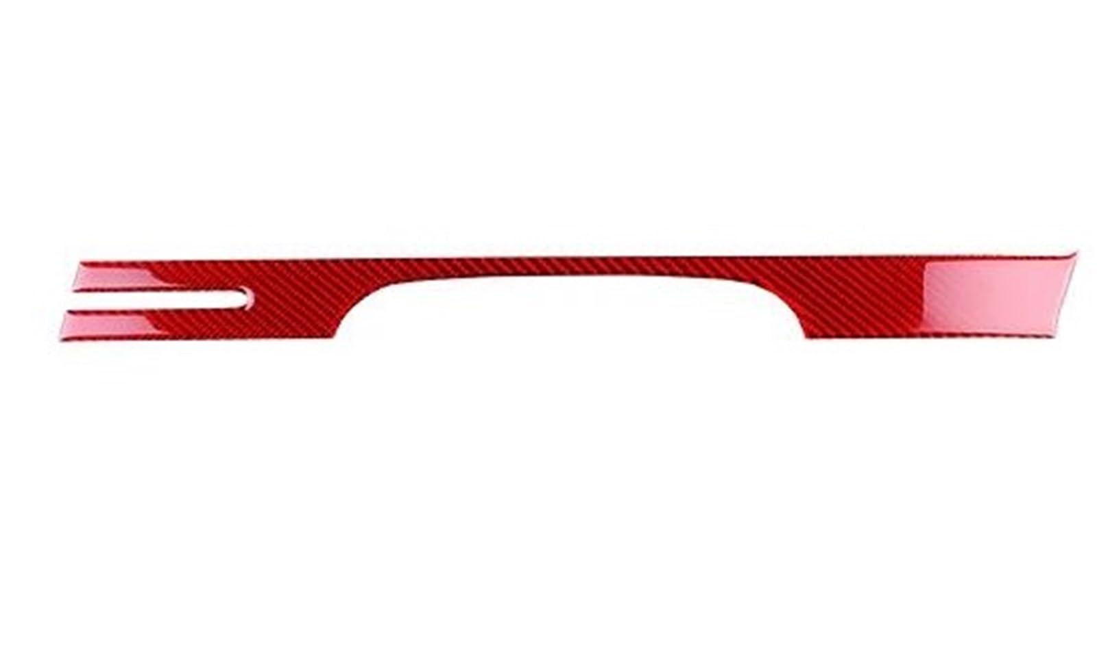 Ousduo For Rhd Red Carbon Real Soft Carbon Fiber Sticker For Kia For Sportage Nq5 2022 2023 2024 2025 Lhd Rhd Car Instrument Dashboard Panel Interior Trim Interior Decal Trim(For Rhd Red Carbon)