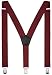PZLE Mens Dress Suspenders Pre Tied Bow Ties for Men Tuxedo Weddings